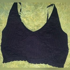 Black bralette